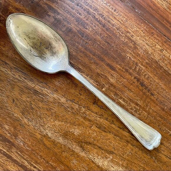 1847 Rogers Bros T Mark VS Triple Cromwell Tea Spoon - Picture 2 of 8